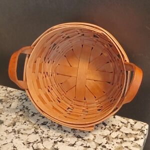 Adorable Vintage Longaberger 1991 Button Basket Excellent